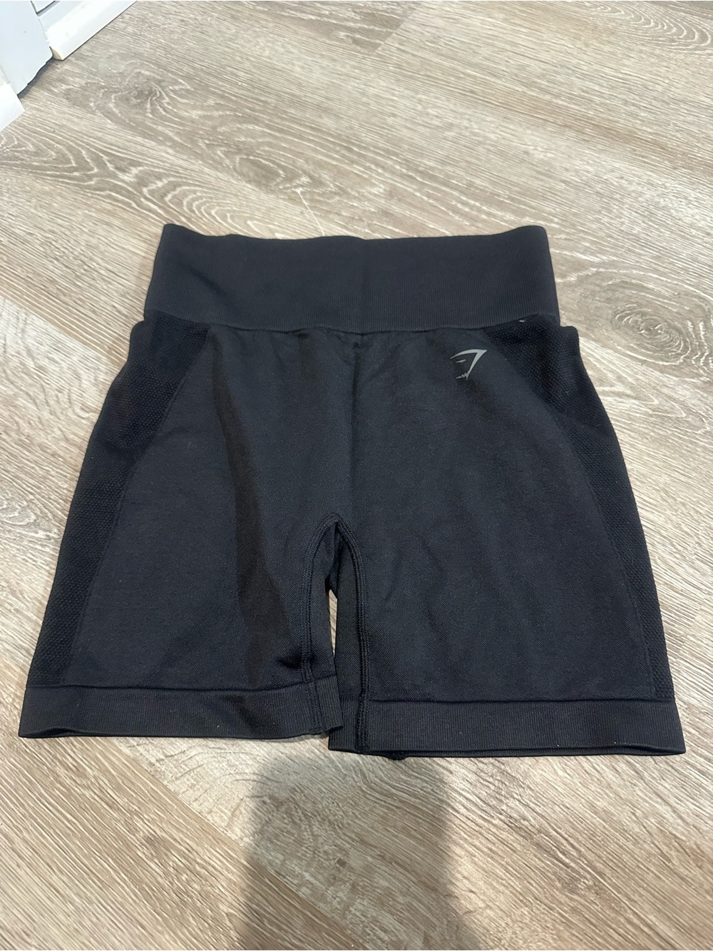 Gymshark Black High-Rise Training Bike Shorts